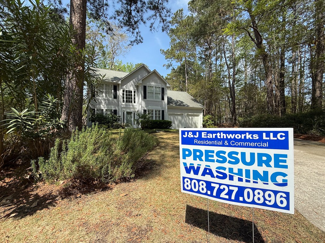 Dunes West Home Shines After Soft Washing, Window Cleaning & Driveway Refresh by Mount Pleasant’s Top Pressure Washing Team