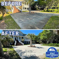Expert-6000-Sqft-Driveway-Cleaning-in-Rivertowne-Mount-Pleasant-JJ-Earthworks-Delivers-Perfect-Results 1