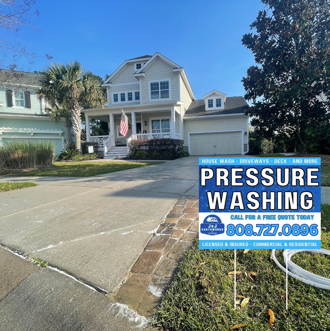 Professional Driveway Cleaning in Carolina Park, Mount Pleasant