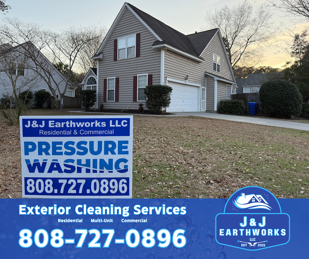 Professional House Washing, Gutter Cleaning & Driveway Pressure Washing in Park West, Mount Pleasant