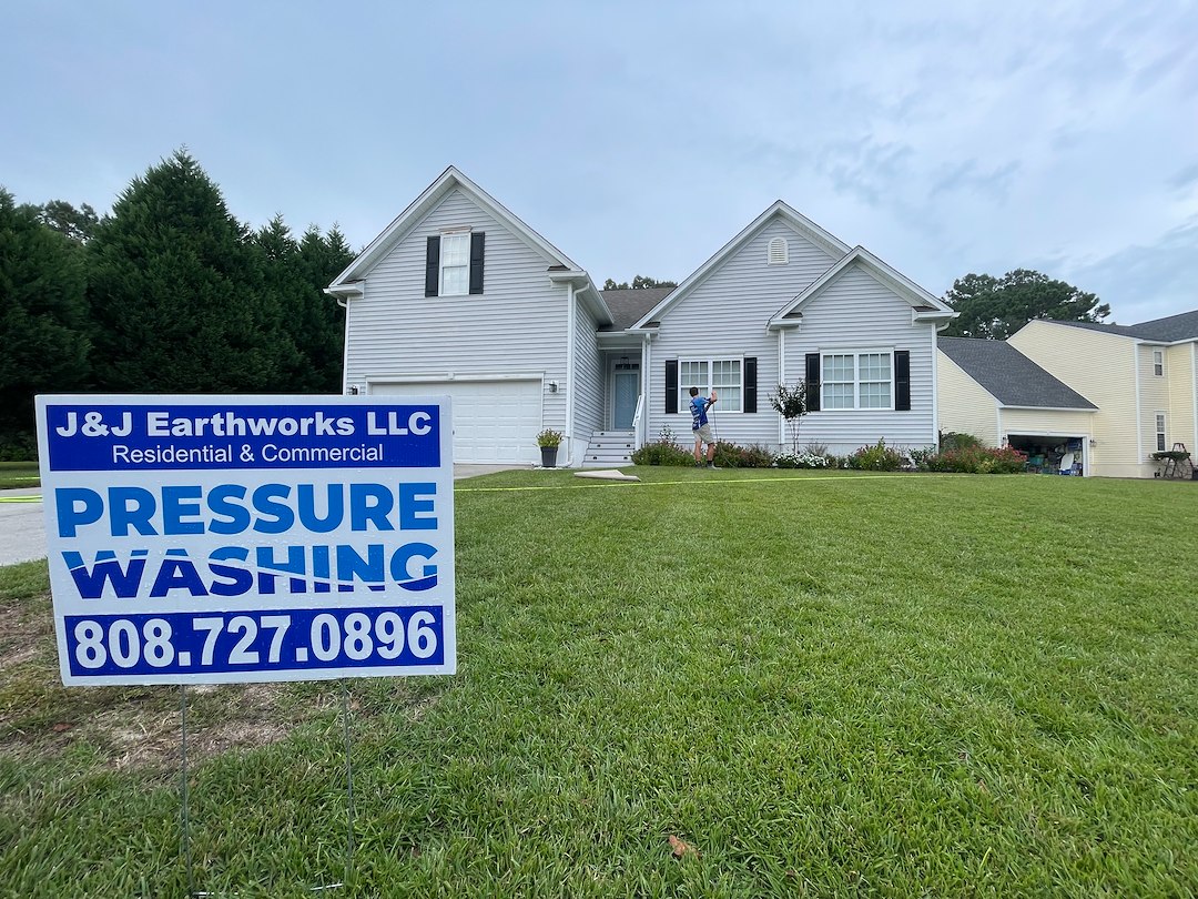 Revitalize Your Home with J&J Earthworks’ Expert Soft Washing in Mount Pleasant